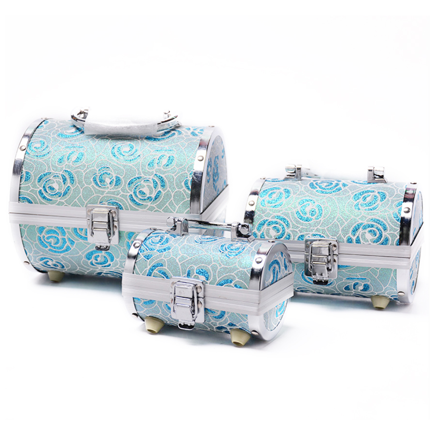 SUK#0421 Aluminum make up trolley beauty case in multicolor