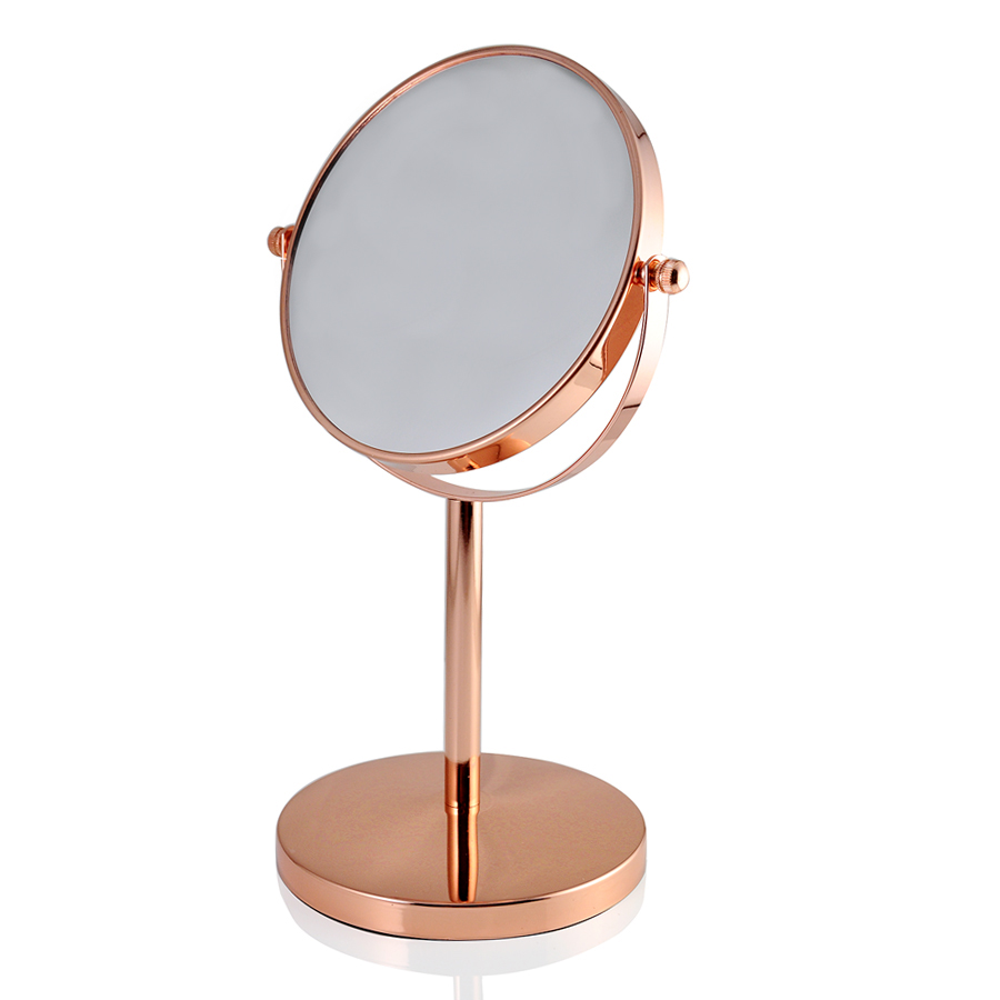 SUK#6020 5X Rose gold Makeup mirror Medium