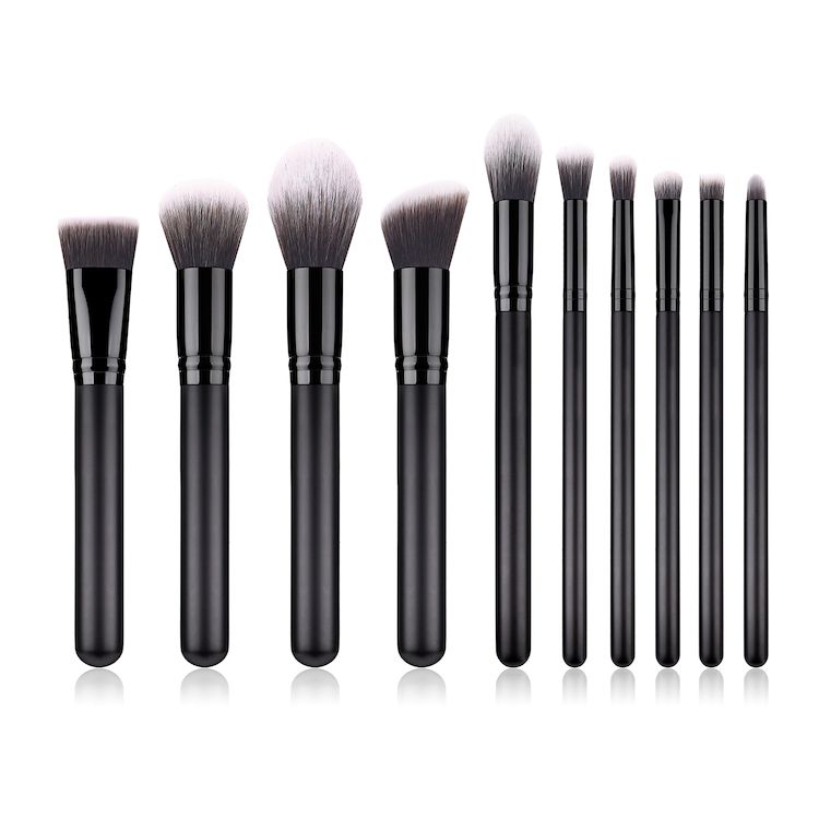 ST7146 Black Cosmetic makeup brush set