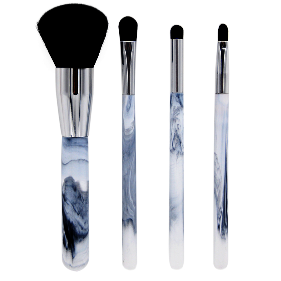ST7029 Marble Wooden Makeup brush kits